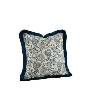 Artwood Rosario kuddfodral fransar indigo