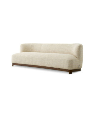 Eichholtz Stelvio soffa valnöt beige