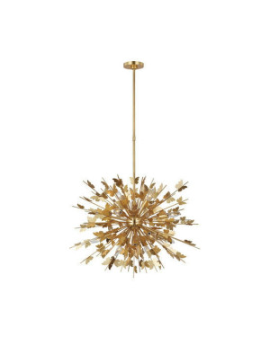 Visual Comfort Farfalle takkrona guld M