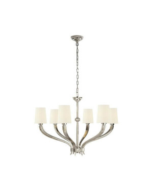 Visual Comfort Ruhlmann takkrona nickel L