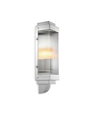 Eichholtz Bassett vägglampa nickel