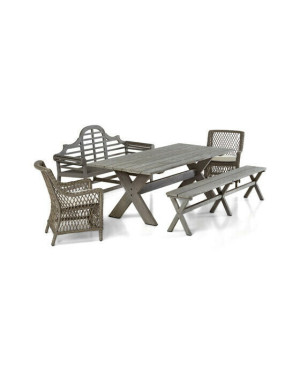 Artwood Cross matgrupp med Marbella karmstol och Vintage soffa