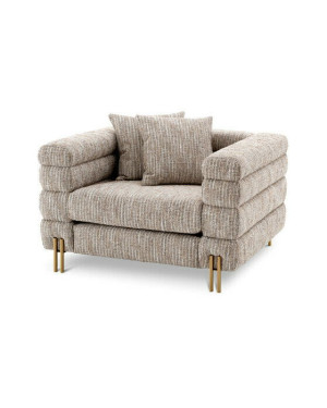 Eichholtz York fåtölj mademoiselle beige