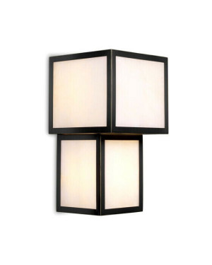 Eichholtz Serchio vägglampa alabaster