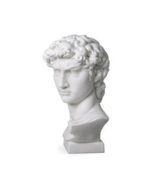 Eichholtz David dekoration vit marmor