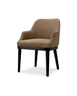 Eichholtz Costa karmstol med hylla sabino brown