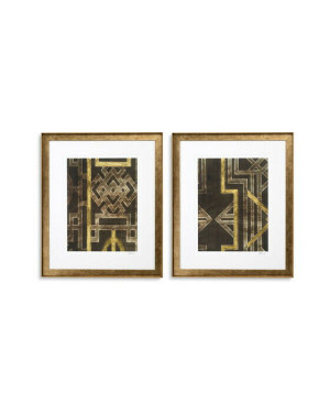Eichholtz Trellis Pattern by Ethan Harper 2-set