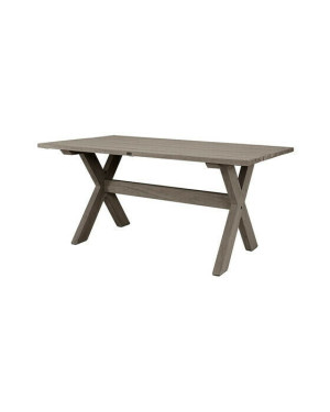 Artwood Cross matbord charcoal 160cm OUTLET