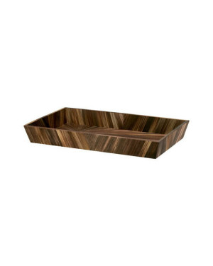 Eichholtz Harvard skrivbordsbricka marquetry brun S