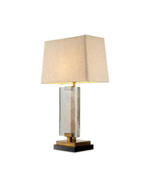 Eichholtz James bordslampa vintage mässing
