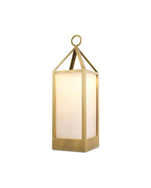 Eichholtz Riserva golvlampa antik mässing