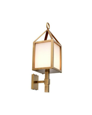 Eichholtz Riserva vägglampa antik mässing