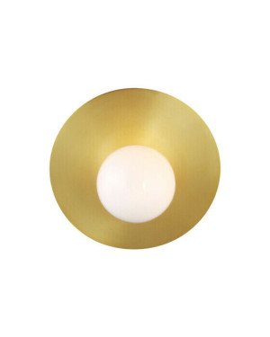 Visual Comfort Nodes vägglampa vinklad mässing