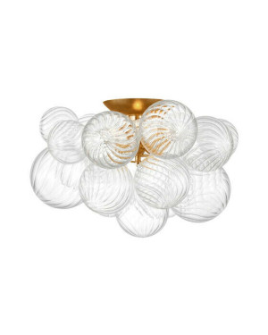 Visual Comfort Talia 20" plafond guld