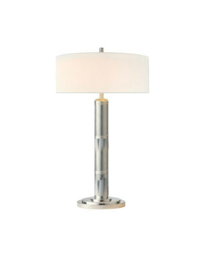Visual Comfort Longacre Tall bordslampa nickel