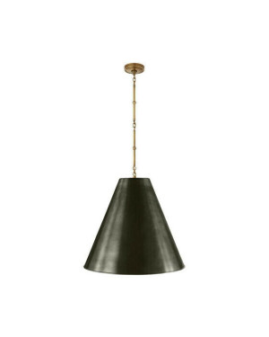 Visual Comfort Goodman taklampa antik mässing/brons L