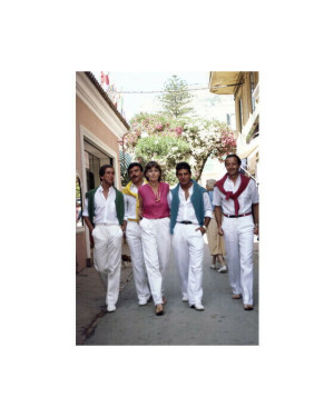 Slim Aarons Walking On Capri