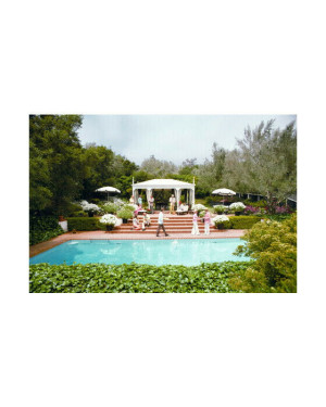 Slim Aarons Poolside Drinks