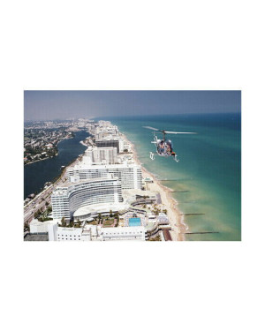 Slim Aarons Aerial Miami Beach