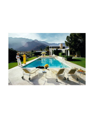 Slim Aarons Palm Springs Pool