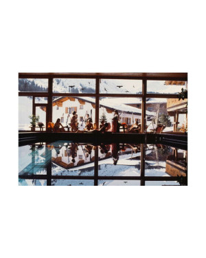 Slim Aarons Gasthof Post Pool