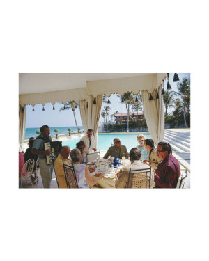 Slim Aarons Dining at Wilmot's