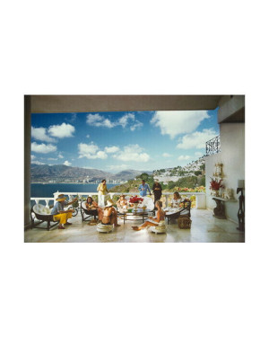 Slim Aarons Guests At Villa Nirvana