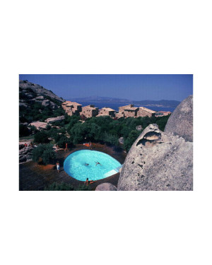 Slim Aarons Pool At Porto Rotondo