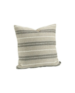 Artwood Nomad multi stripe kuddfodral grå