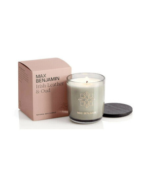 Max Benjamin Irish Leather & Oud doftljus