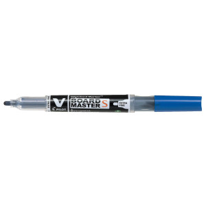 PILOT Whiteboardpenna V-Board Master S, 1,3 mm, blå