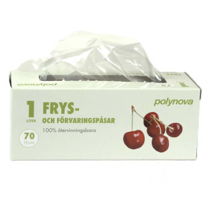 POLYNOVA Fryspåse LLD 1L 22my 70/fp