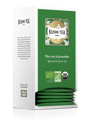 KUSMI Te Eko Spearmint green tea 25/fp