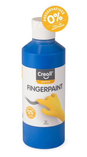 CREALL Fingerfärg 250ml blå
