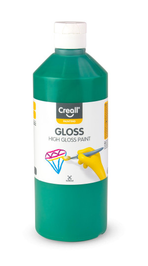 CREALL Glansfärg 500ml grön