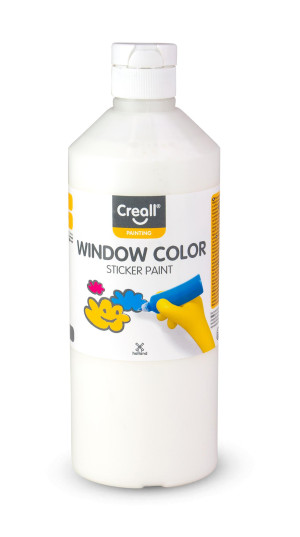 CREALL Fönsterfärg 500ml vit
