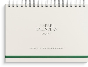 BURDE Stora Lärarkalendern Reflektion 26/27