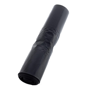 TRIOWORLD Plastsäck LD Mono R60% 70L 40my svart 25/rl