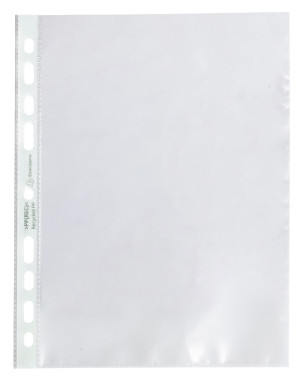 EXACOMPTA Plastficka återvunnen A5 0,06mm 50/fp