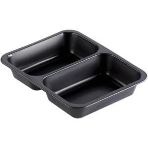DUNI Matform Cater Line 2-fack 227x178x40mm svart 216/fp