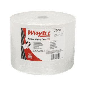 WYPALL Torkrulle L10 Jumbo 1-lagers vit