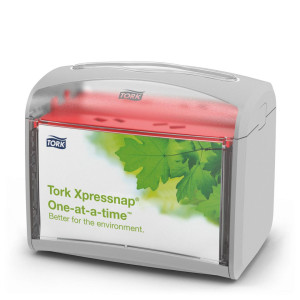 TORK Dispenser Xpressnap plast grå 155 x 201 x 150 mm