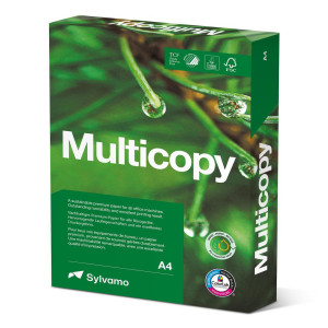 MULTICOPY Kopieringspapper A4 75g ohålat 500/fp