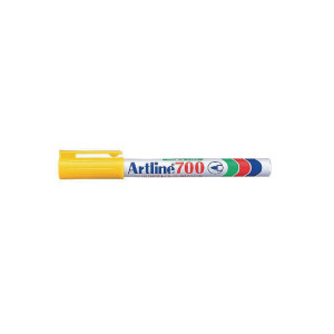 ARTLINE Märkpenna 700 permanent rund gul