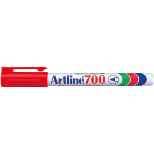 ARTLINE Märkpenna Rund 700 Perm. 0,7 röd