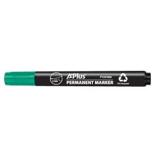 Märkpenna A PLUS eco rund 1-3mm grön