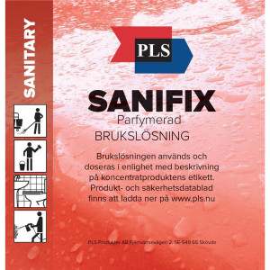 PLS Etikett Sanifix 100/fp
