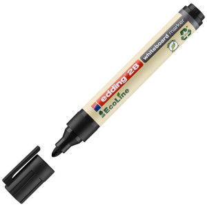 EDDING Whiteboardpenna 28 Ecoline rund 1,5-3mm svart