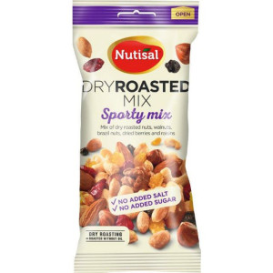 NUTISAL Nötter Sporty mix non salted 60g