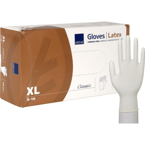 ABENA Latexhandske puderfri XL 100/fp